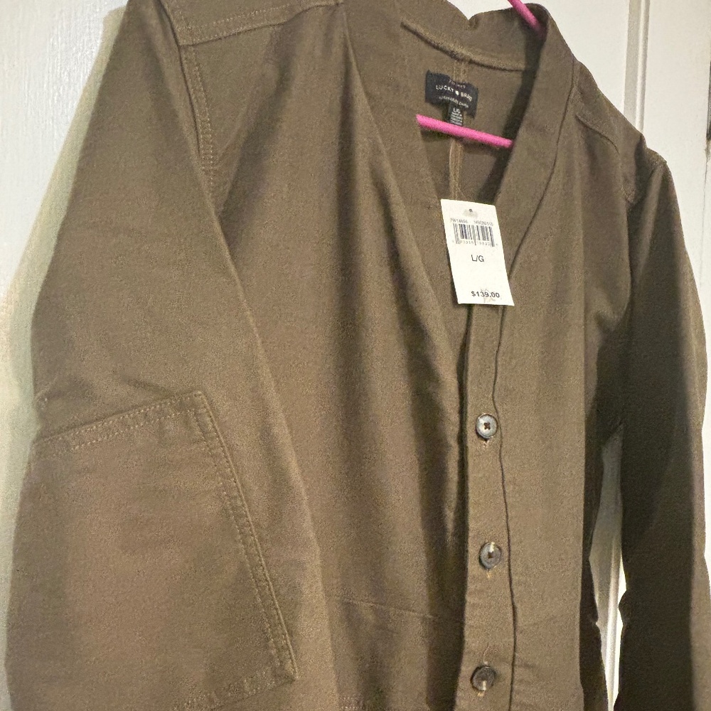 Lucky Brand Khaki Jumpsuit